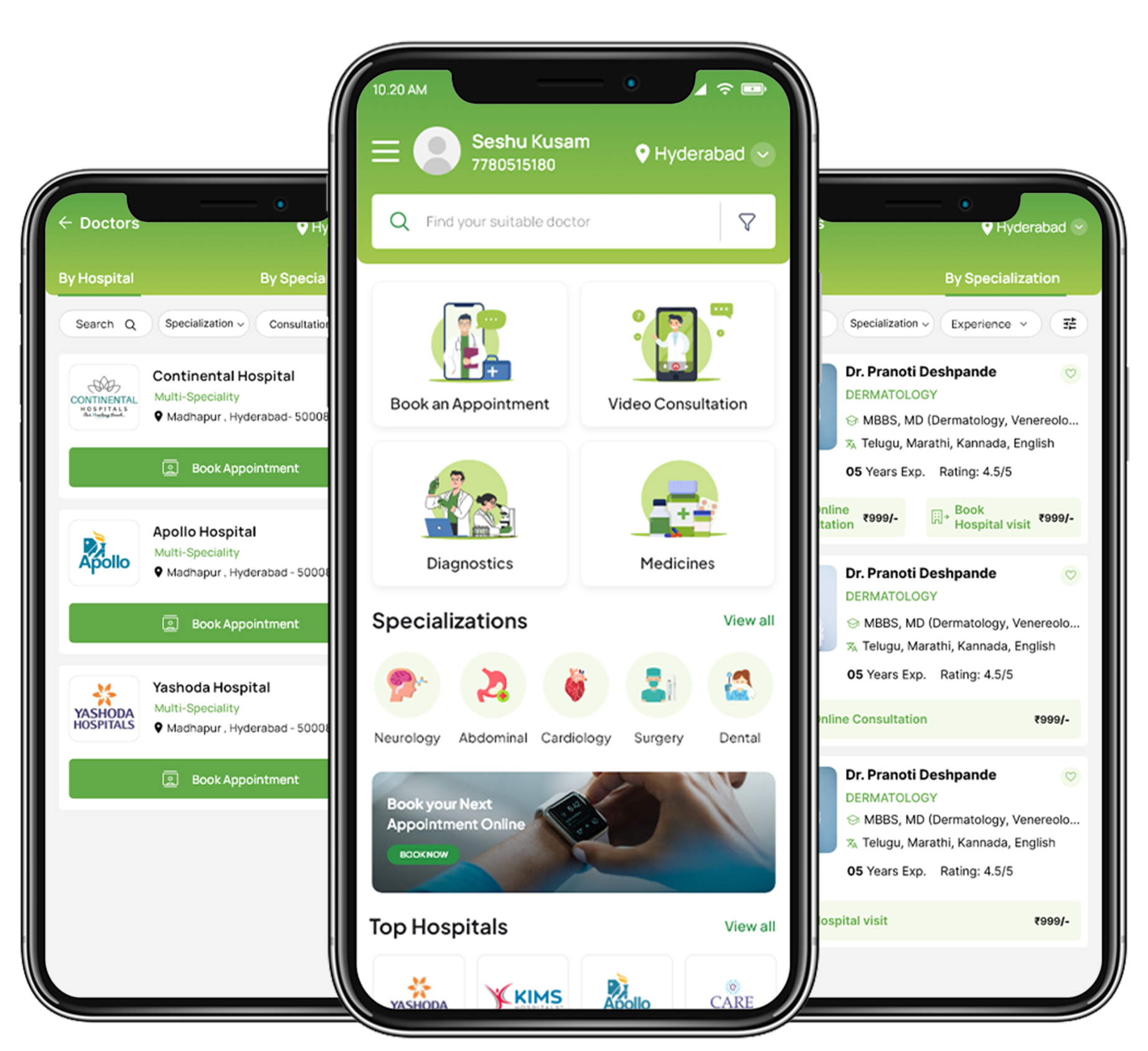 Healthcare App Preview